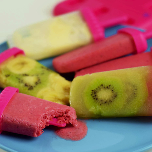 Frozen Ice Cream Molds Juice Popsicle Maker Lolly Pop Mould Tray 6-Cells - US - Picture 6 of 10